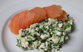 Lachs-Rucolacreme Lachs-Rucolacreme